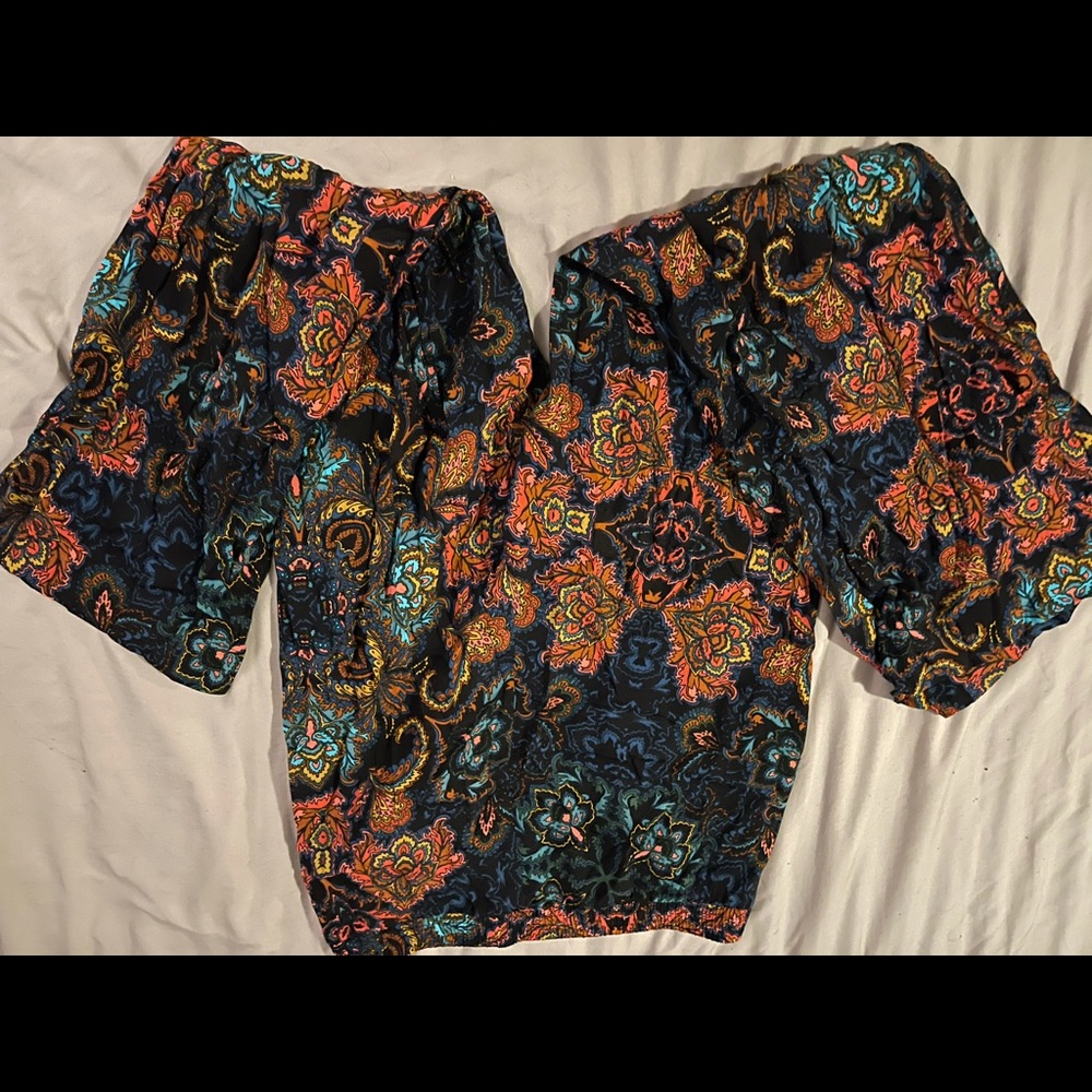 Printed pants